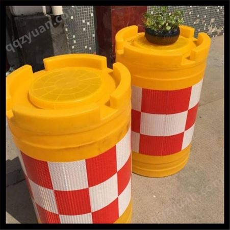 吹塑滚塑防撞桶隔离墩警示桶交通设施灌水灌沙桶