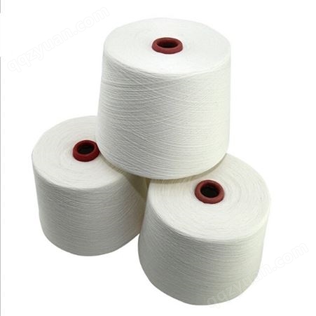 博拉莫代尔棉纱40s 再生涤纶纱针织袜子 纯棉包芯纱吸湿性好 丰茂